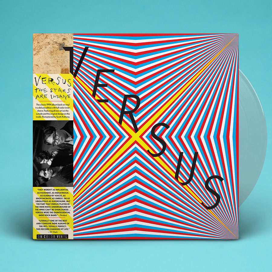 record album cover, The Stars Are Insane by Versus